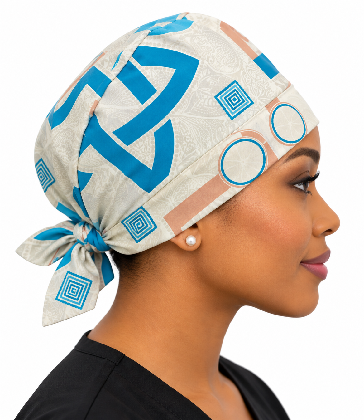 Calot médical en coton – Africa – Taille adulte unisexe