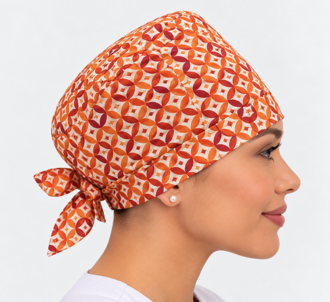 Calot médical dentiste en coton – Motif Designer